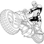 Человек Паук На Мотоцикле - Папины Сказки