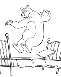 Медведь Прыгает На Кровати - Папины Сказки
