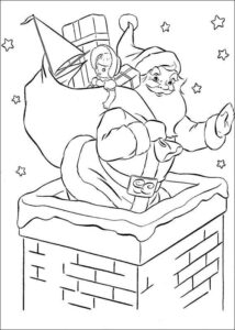 Санта Клаус Спускается В Дымоход - Папины Сказки