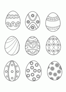 Пасхальные Яйца С Простыми Рисунками - Папины Сказки