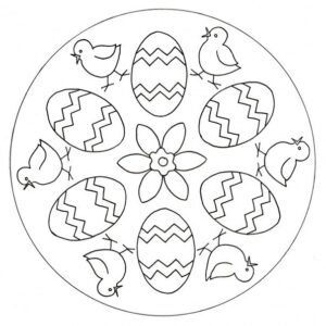 Пасхальный Рисунок С Цыплятами - Папины Сказки