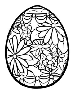 Цветочный Рисунок На Яйце - Папины Сказки
