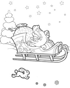 Дед Мороз И Снегурочка В Санях - Папины Сказки